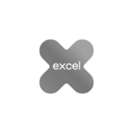 Excel Logo - Grayscale